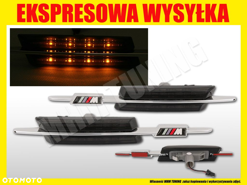 KIERUNKOWSKAZ MIGACZ BOK BMW 3 E46 98- LED MPAKIET - 2