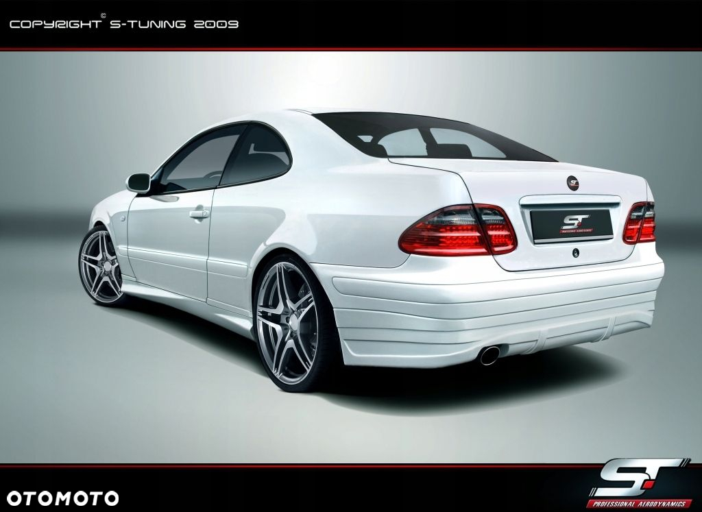 Mercedes CLK W208 97-02 - Zderzak tył AMG styl - 2
