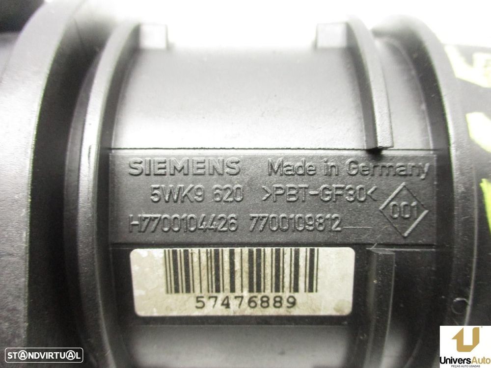 MEDIDOR DE MASSA DE AR RENAULT SCÉNIC I LIMUSINA 2003 -H7700104426 - 1