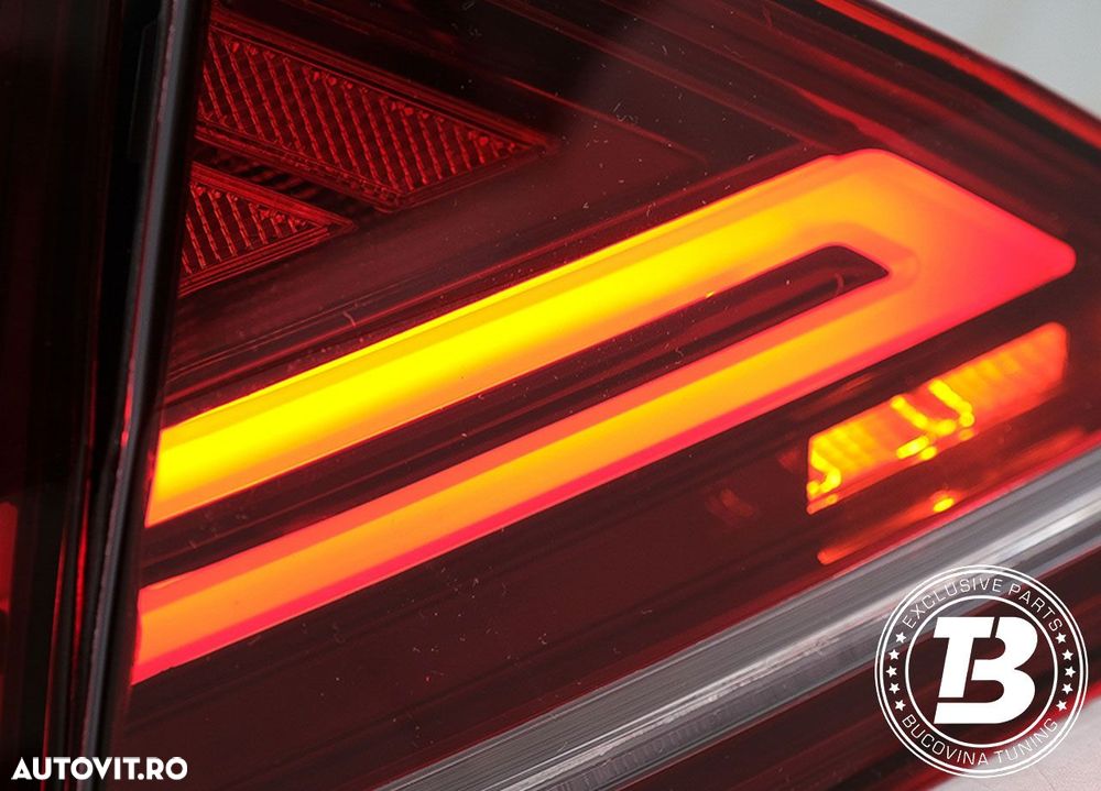 Stopuri LED compatibile cu Audi A7 4G RED Design - 4