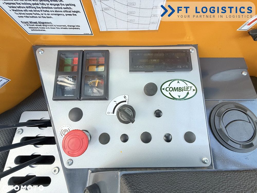 Combilift WÓZEK CZTEROKIERUNKOWY - WIELOKIERUNKOWY | COMBILIFT C5000XL | GAS | TRIPLEX 5550MM | POZYCJONER WIDEL | WOLNY SKOK | NOWE OPONY | PO SERWISIE | STAN IDEALNY | Szeroka oferta wózków czterokierunkowych i bocznych, dopasowanych do różnorodnych potrzeb i zastosowań - 21
