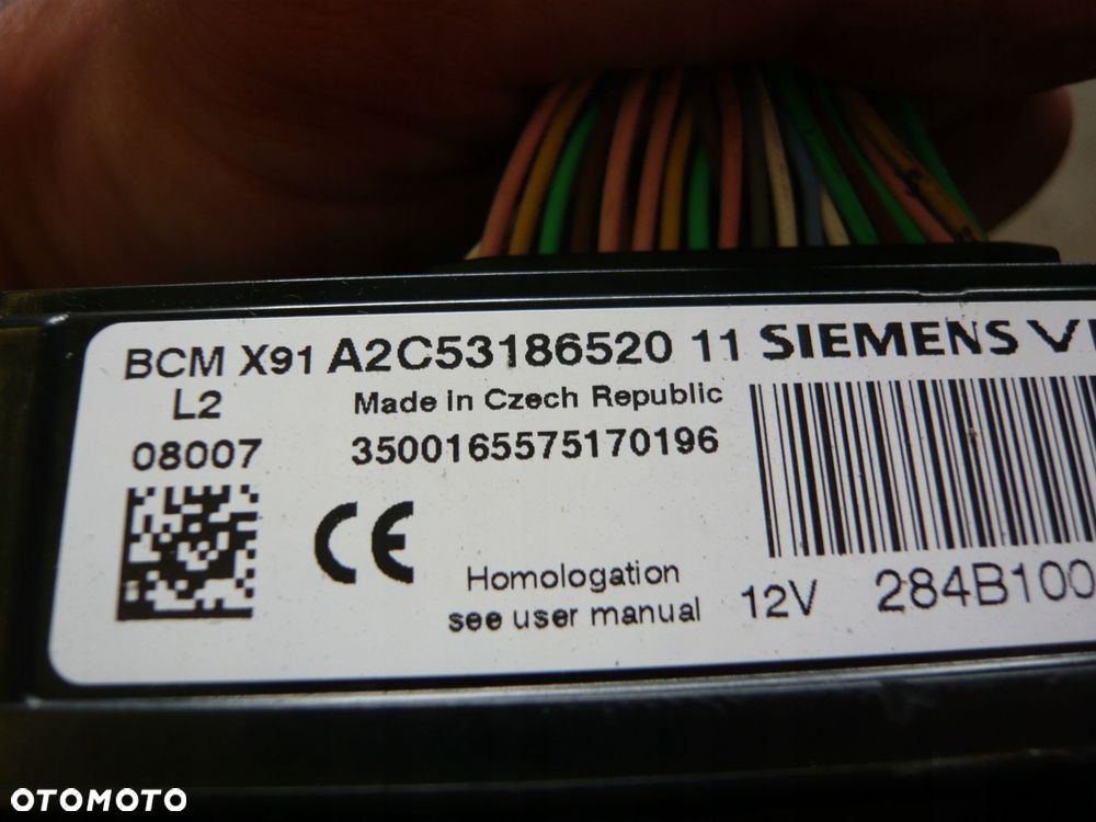 moduł bcm a2c53186520 renault laguna iii - 2