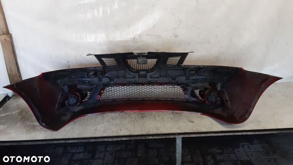 * ZDERZAK PRZÓD PRZEDNI SEAT IBIZA 6L FR LIFT FR SPORT LS3H CZERWONY HALOGENY - 5