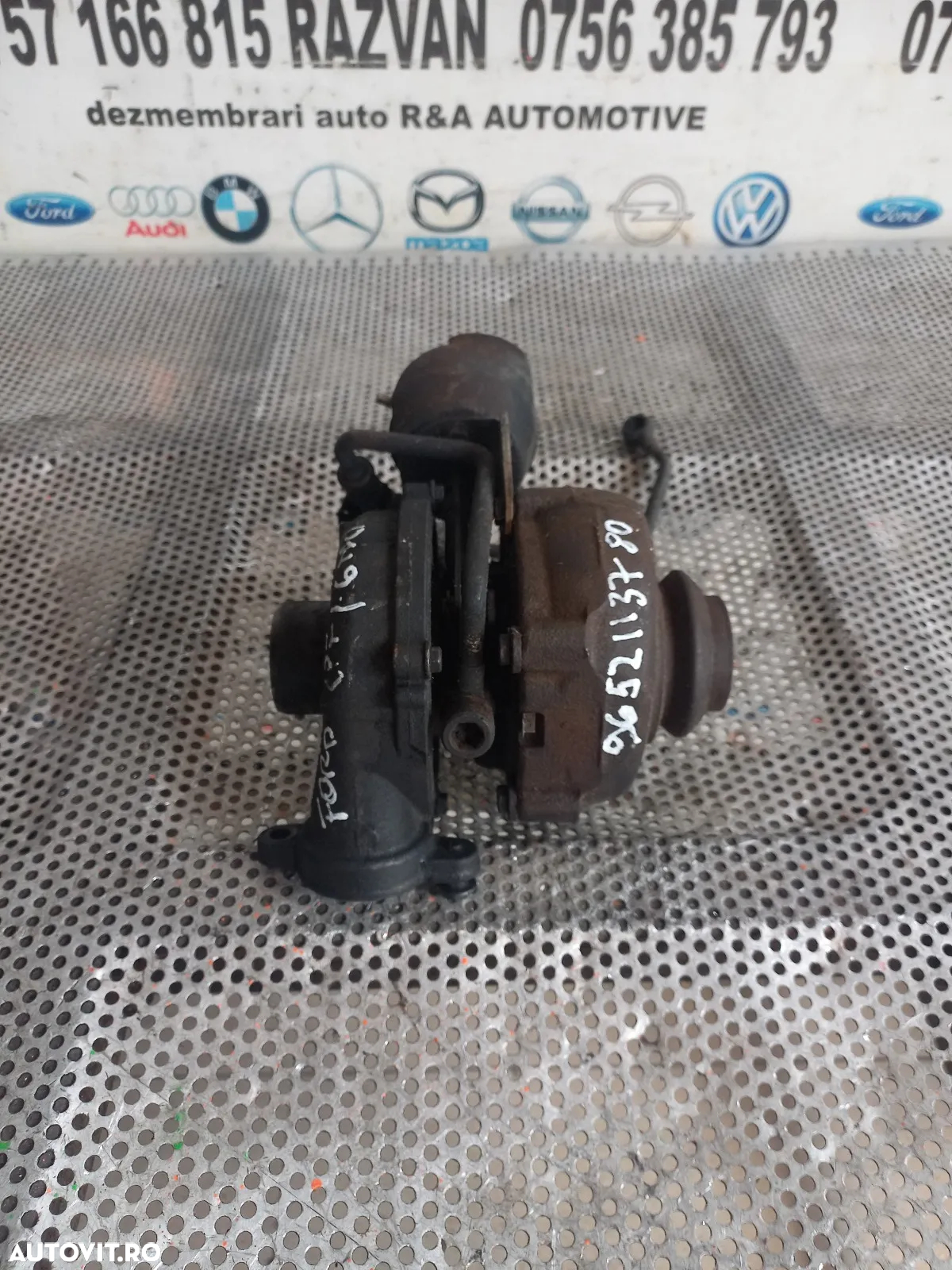 Turbo Turbina Citroen Peugeot Ford Volvo Mazda 1.6 Hdi Tdci Diesel Cod  - Dezmembrari Arad - 5