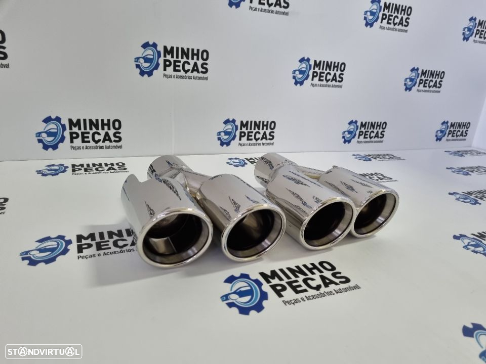 Conjunto de Ponteiras Esquerda/Direita Inox - 3
