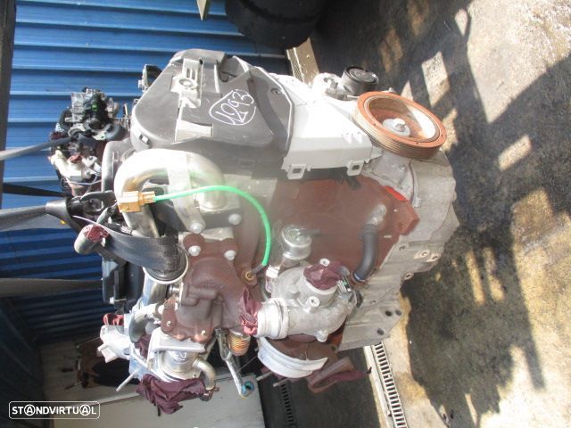 Motor K9KP820 K9k820 RENAULT TWINGO 2 2011 1.5DCI 75CV 3P PRETO - 2