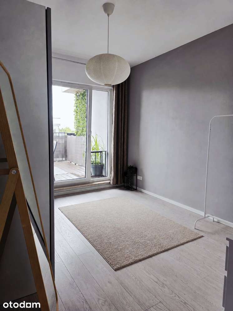 2-pokojowe mieszkanie 43m2 + balkon 17m2