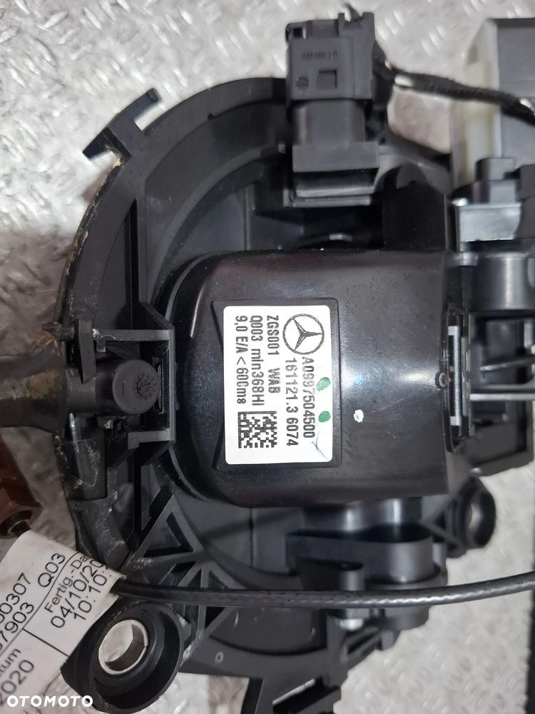 Kamera cofania klamka bagażnika komplet Mercedes-Benz W257 2021 rok nr A0997504500 A2575400307 - 2