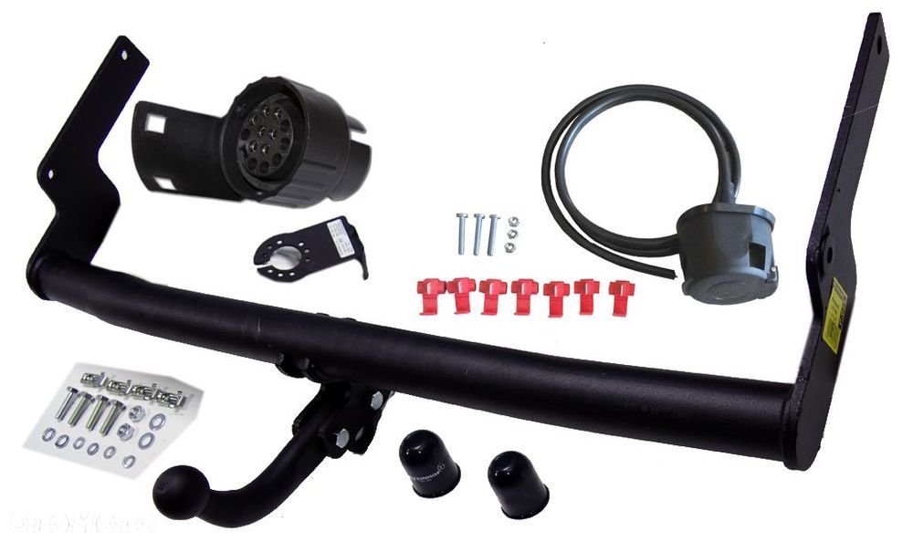 POLSKI HAK HOLOWNICZY STEINHOF + WIĄZKA + GNIAZDO 7PIN/13P PEUGEOT 206 3+5DRZWI HATCHBACK HB - 3