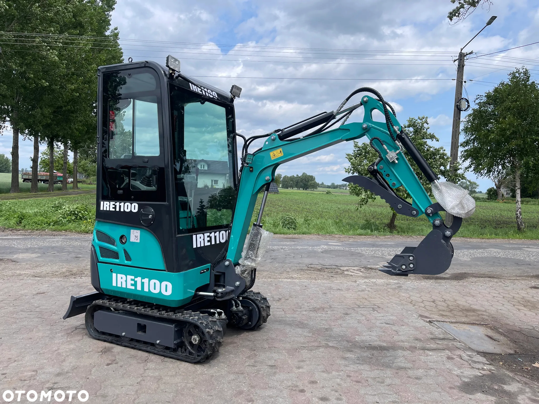 Yanmar Minikoparka IRE 1100 IRE 1100 KG*Pług,Pełna oszklona kabina,2025 ROK_FABRYCZNIE NOWA! - 22