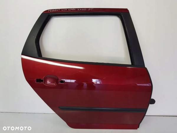 DRZWI TYLNE PRAWE PEUGEOT 407 SW KOMBI KKQD