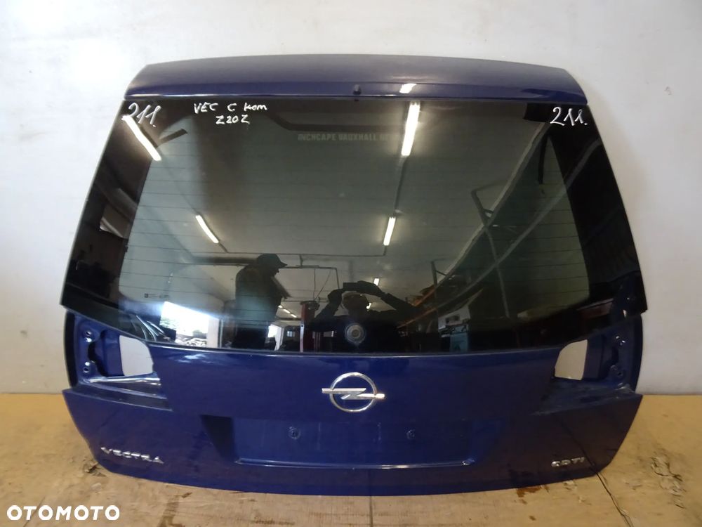 KLAPA TYŁ TYLNA SZYBA BAGAŻNIKA OPEL VECTRA C LIFT KOMBI LAK:Z20Z NR211 - 1