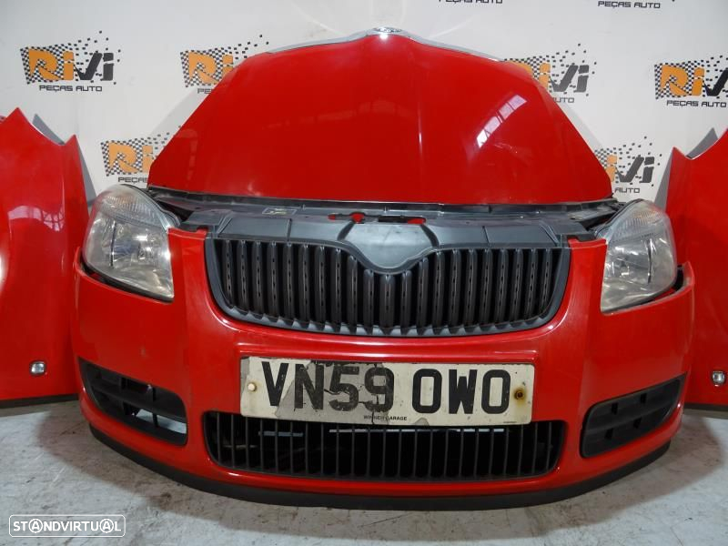 Frente completa Skoda Fabia 2 / Roomster 5J - 3