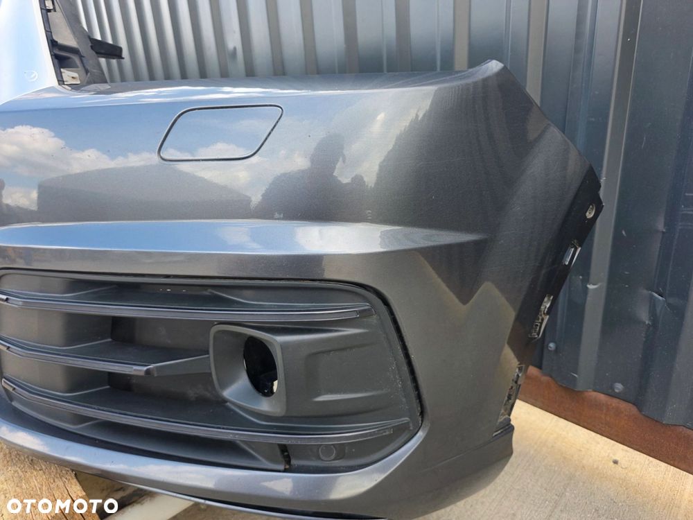 ZDERZAK PRZÓD AUDI Q7 4M LZ7S S LINE SPRYSKI 4XPDC KRATKI POD RADAR KOMPLET - 10