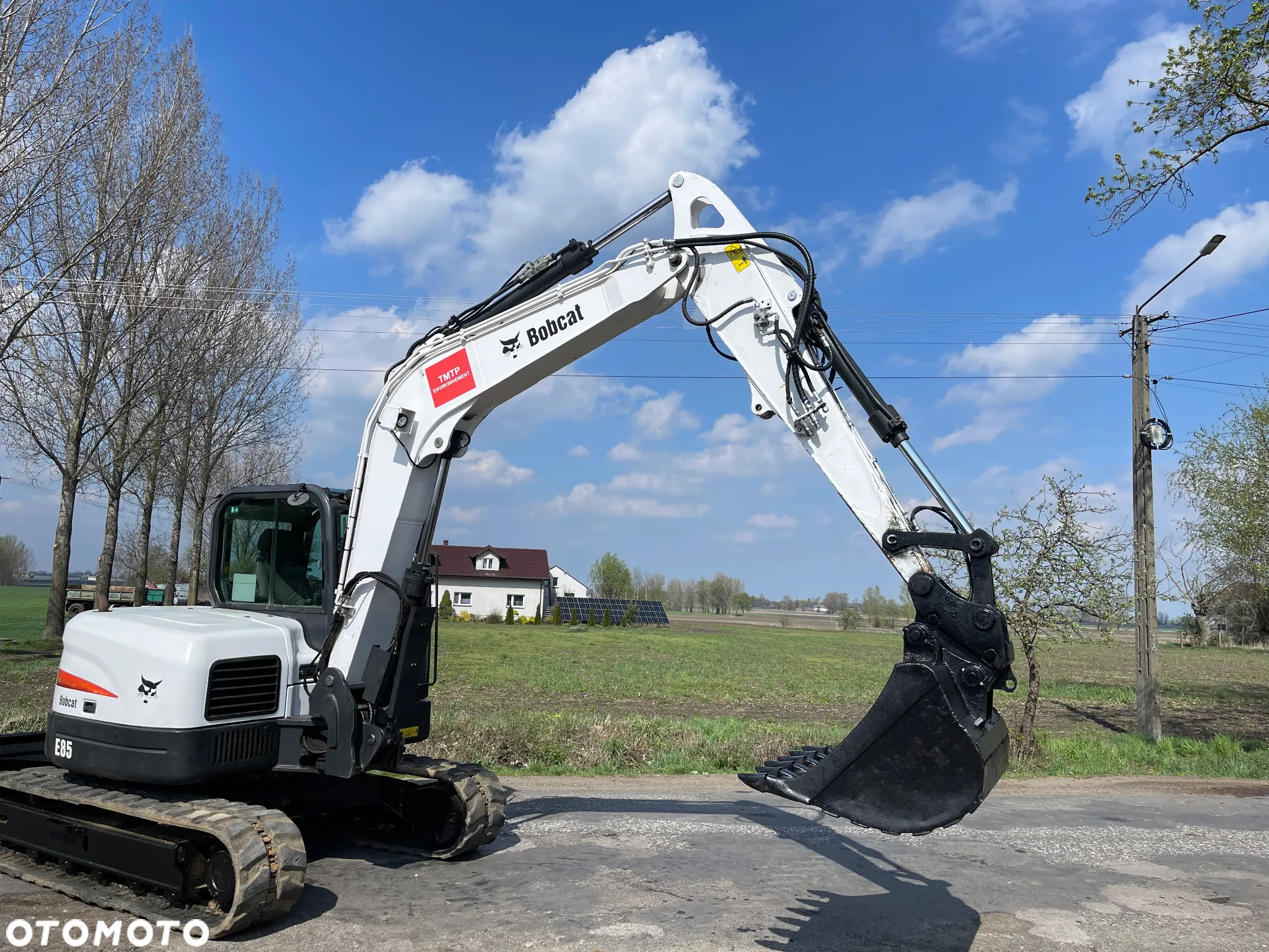Bobcat Koparka gąsiennicowa Bobcat E85 Rok 2015 Oryginał 5500 MTG Bardzo ładna - 4
