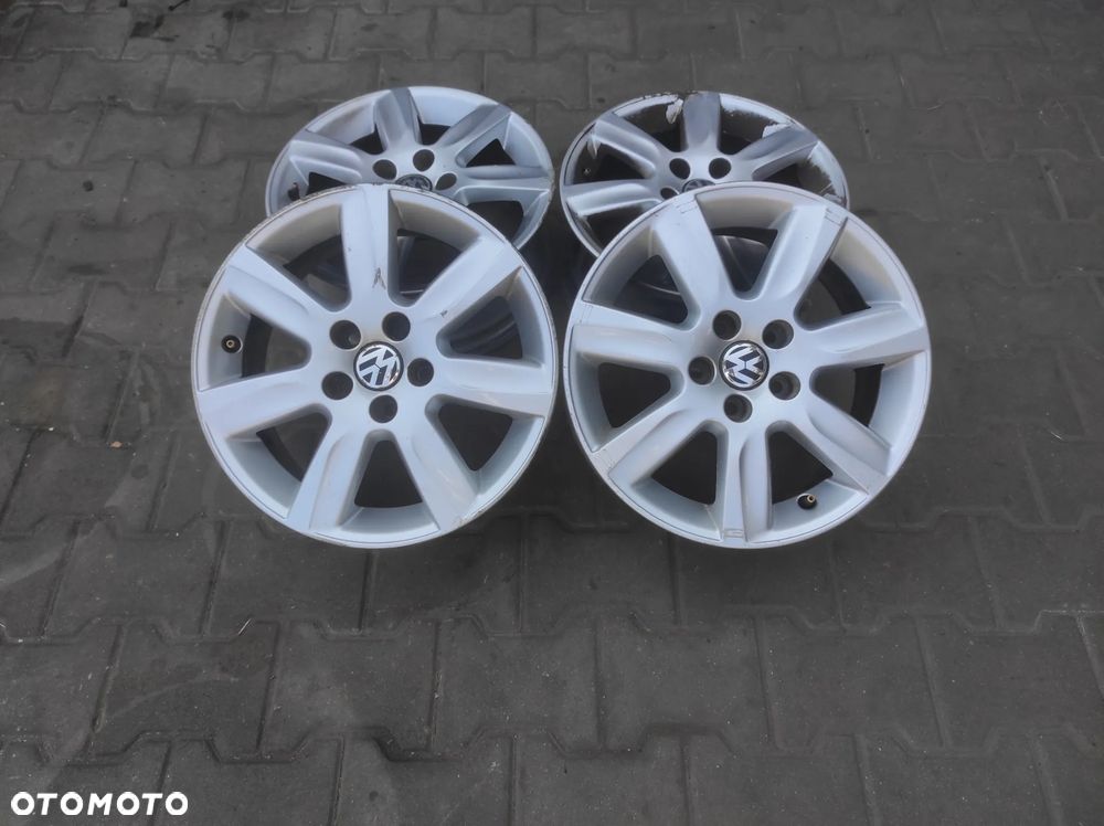 FELGI ALUFELGI 5X100 R15 6J ET40 6R0601025D VW GOLF 4 BORA POLO 4 5 AUDI A1 A2 SEAT LEON 1 TOLEDO 2 4 IBIZA 3 4 SKODA FABIA 1 2 3 ROOMSTER PRAKTIK OCTAVIA 1 KOMPLET WYSYŁKA !!!! - 2