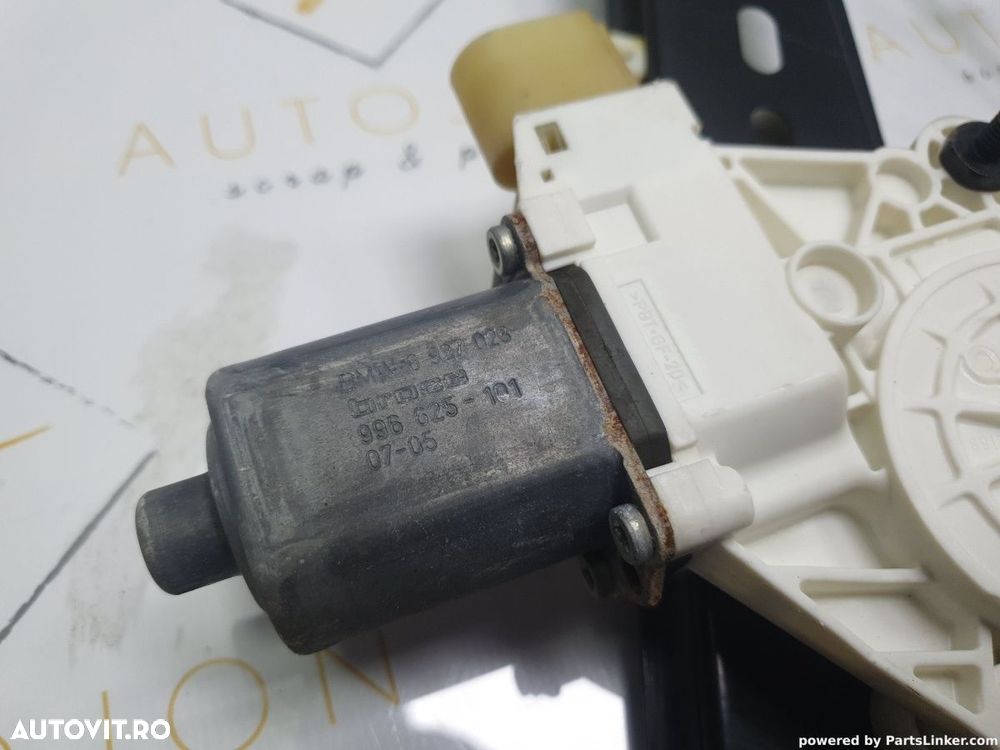 Macara geam dreapta fata BMW 3 V (E90) [ 2004 - 2012 ] 320 i (N46 B20..) 110KW|150HP OEM 7140588E - 4