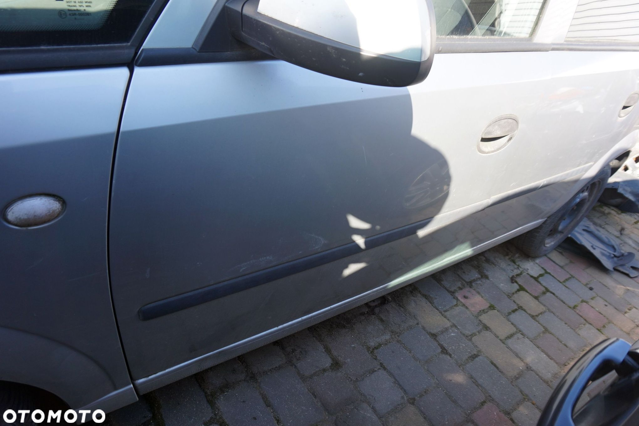 DRZWI PRZEDNIE LEWE MERIVA A Z157  SREBRNY OPEL 2003-2005 - 4