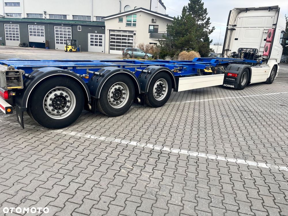 Schmitz Cargobull SCB / Podkontenerowa / pod kontenerowa / 20" 2x20" 40" / super stan / opony 70% / 2 osie podnoszone / mało używana - 14