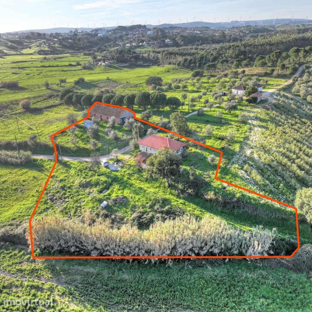Moradia T2+1 c/ Anexo & Armazém em Lote de 7.600m2 - Grande imagem: 3/37