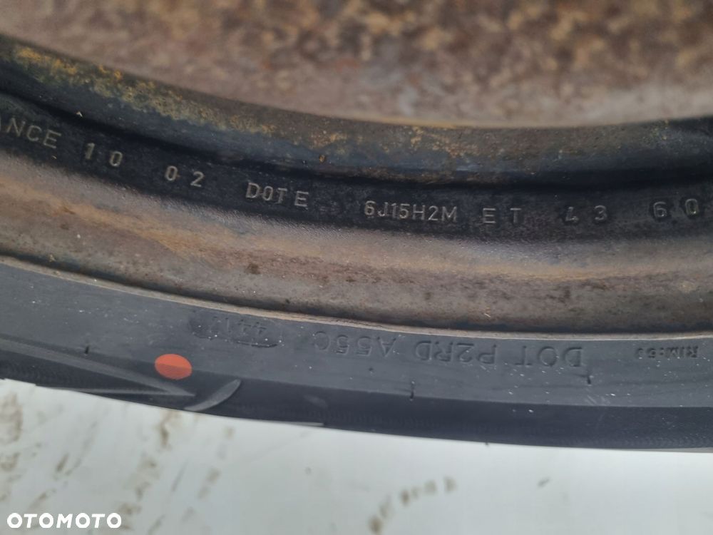 KOŁO ZAPASOWE zapas Citroen C4 Peugeot 307 felga 195/65 R15 4x108 6J15H2M - 6