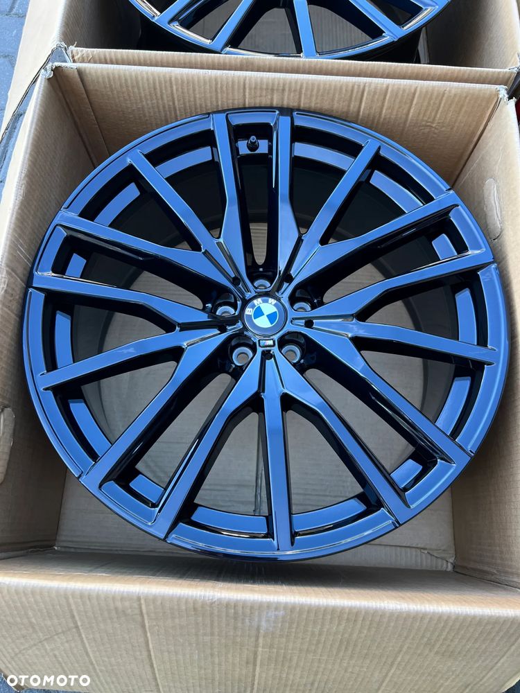 Oryginalne Felgi BMW X5 X6 X7 22'' G05 G05 G07 Black Piano - 2