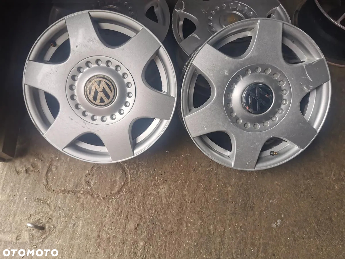 ALU FELGI 5X100 R16 ET42 6.5J 1C0601025A ORG! VW SEAT SKODA AUDI - 2