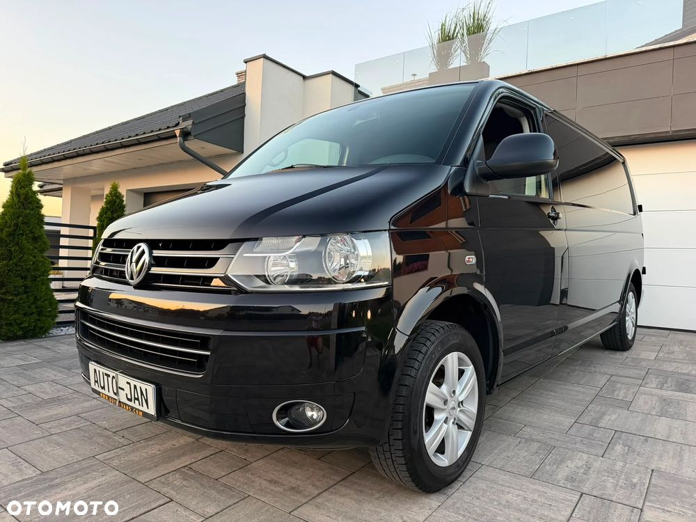 Volkswagen TRANSPORTER T5 L2H1 LIFT Długi Klima Elektryka Navi Tempomat Furgon 3os. 2xPdc Hak - 9