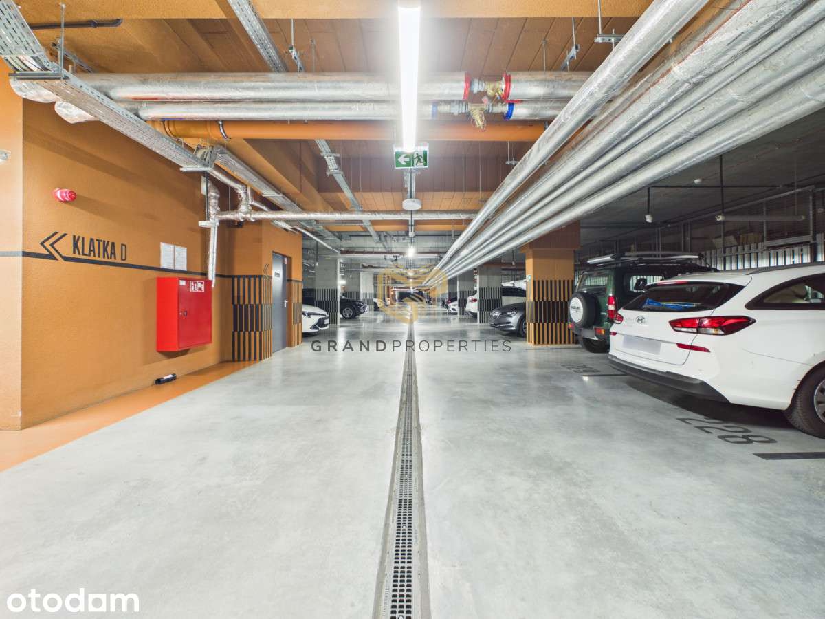 Kabaty, 2-pokojowy apartament z garażem i tarasem