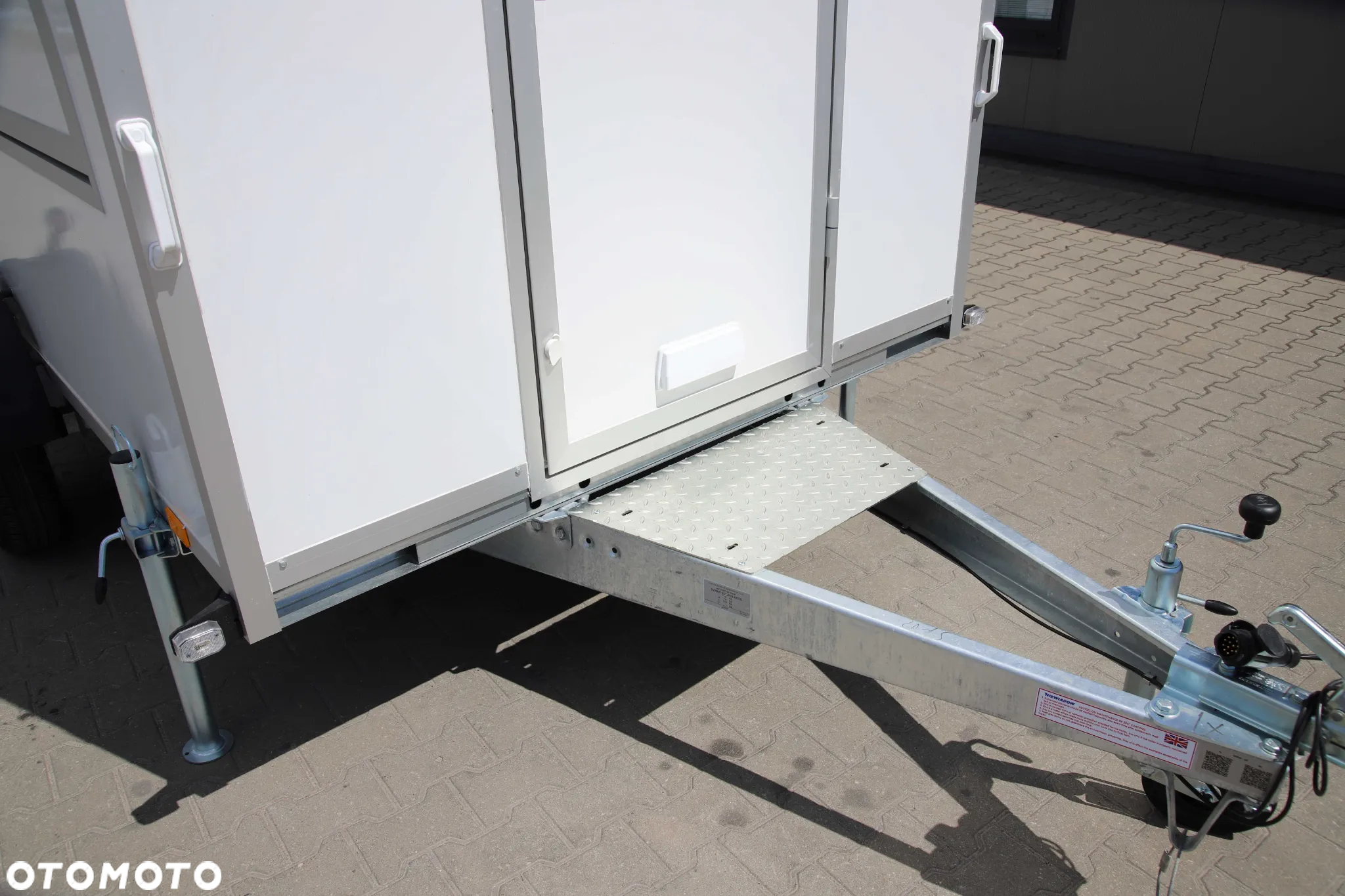 Niewiadów H75301 Przyczepa handlowa jednoosiowa lekka DMC 750 kg  304 x 177 x 210 cm - 4