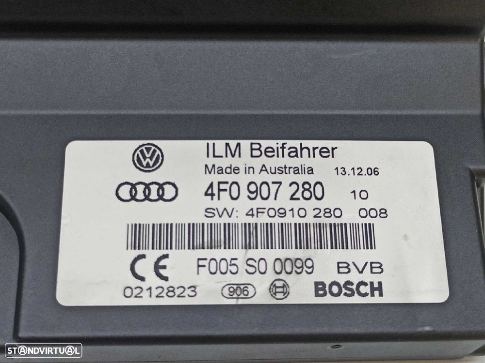 MÓDULO ELETRÓNICO AUDI A6 AVANT (4F5) 2.0 TDI - 2