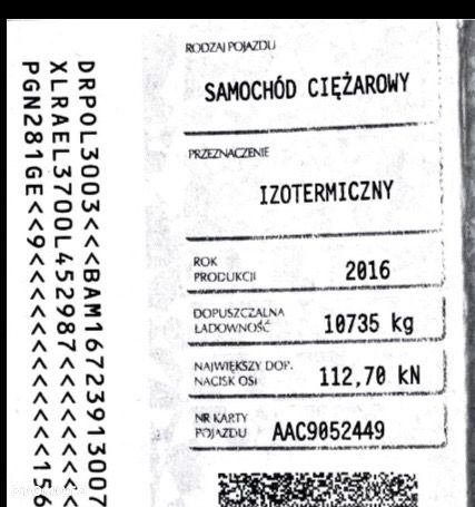 DAF LF 280 // XARIOS 500 /// Chłodnia /// Winda Dhollandoa - 31