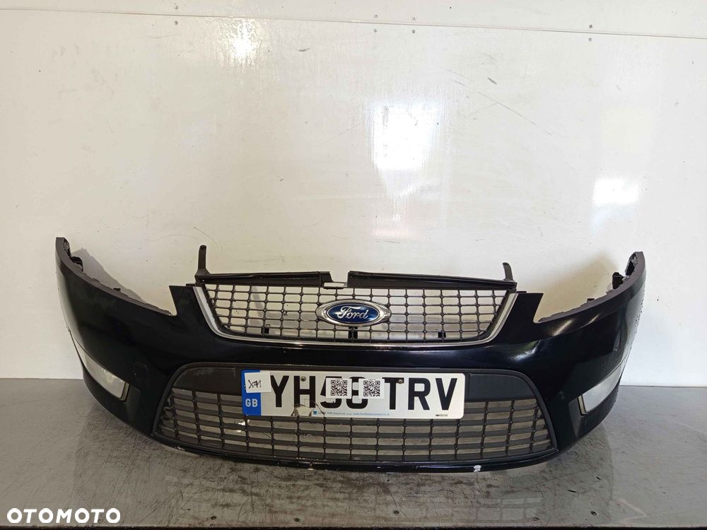 @ ZDERZAK PRZÓD PRZEDNI DO FORD MONDEO MK4 GRILL G6 CZARNY - 1