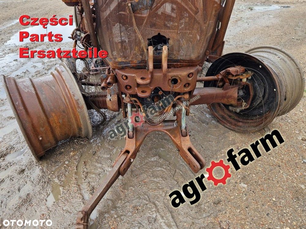 Fendt 210 Vario części, skrzynia biegów, most, oś - 4