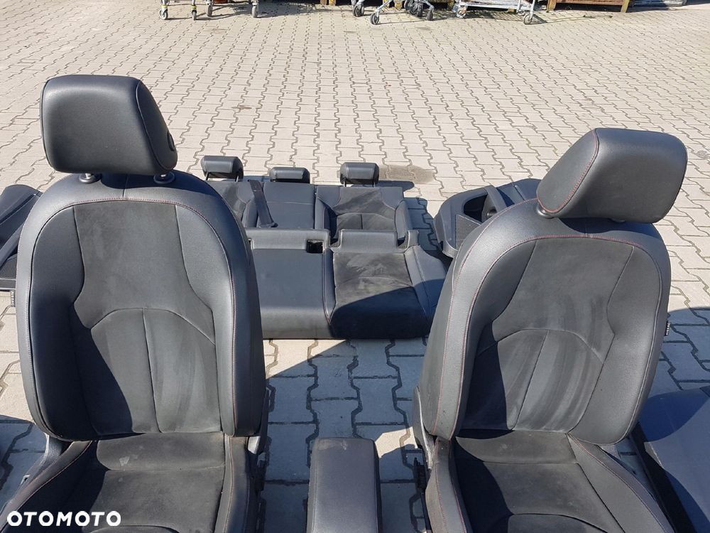 SEAT LEON III 3 12r- FR HB FOTELE SKÓRZANAE ALCANTARA KANAPA BOCZKI 5D - 10
