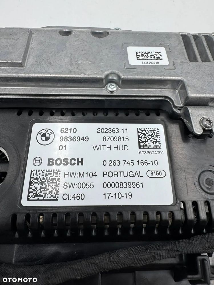 BMW X3 G01 G02 X5 G05 X6 G06 G07 LICZNIK ZEGARY LIVE COCKPIT LED KAMERA DCS - 5