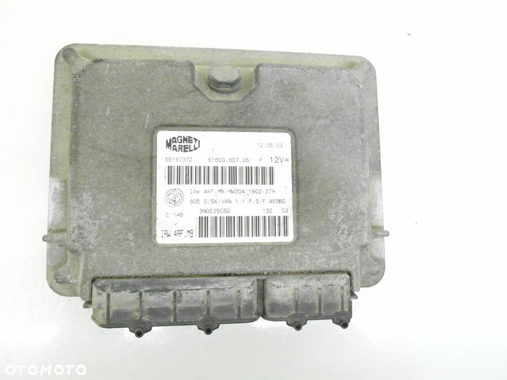 STACYJKA STEROWNIK FIAT SEICENTO 0.9 55187372 46533994 06670 - 11
