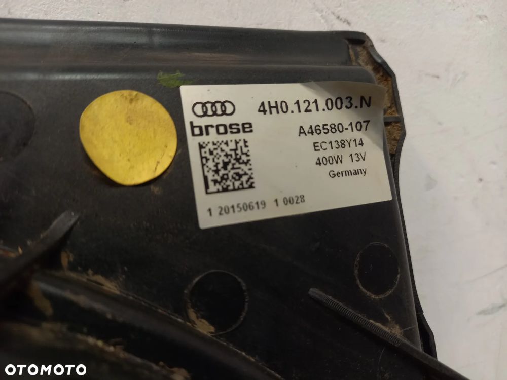 Audi 4H0 A6 A7 C7 A8 wiatraki obudowa wentylatorów - 4