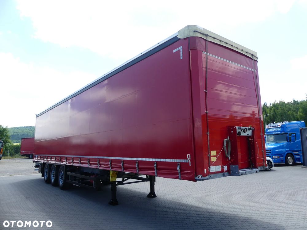 Schmitz Cargobull FIRANKA / STANDARD / OŚ PODNOSZONA / W OCYNKU / - 15