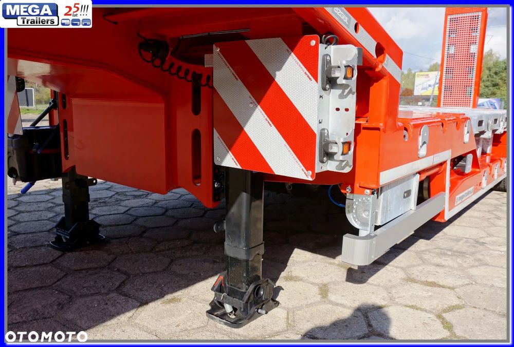 Mega Nisko-podłogowa 3 osie, 18,60 m dł., ZAGŁEBIENIA NA KOŁA pod maszyny leśne i budowlane !!! - 21
