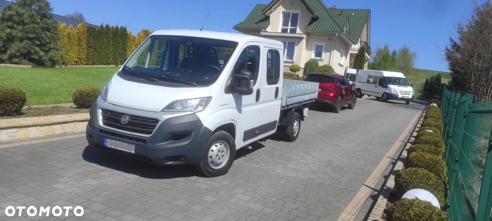 Fiat DUCATO 7 OSÓB + SKRZYNIA POLSKI SALON 1 WŁASCICIEL BEZWYPADKOWE - 1