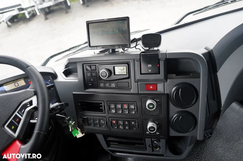 Renault K 380 / 6x4 / BASCUNĂ CU 2 LATE / BASCUNĂ HIDRAULICĂ + HIAB 211 EP-4 HDS / TELECOMANDĂ / CUPĂ / EURO 6 - 32