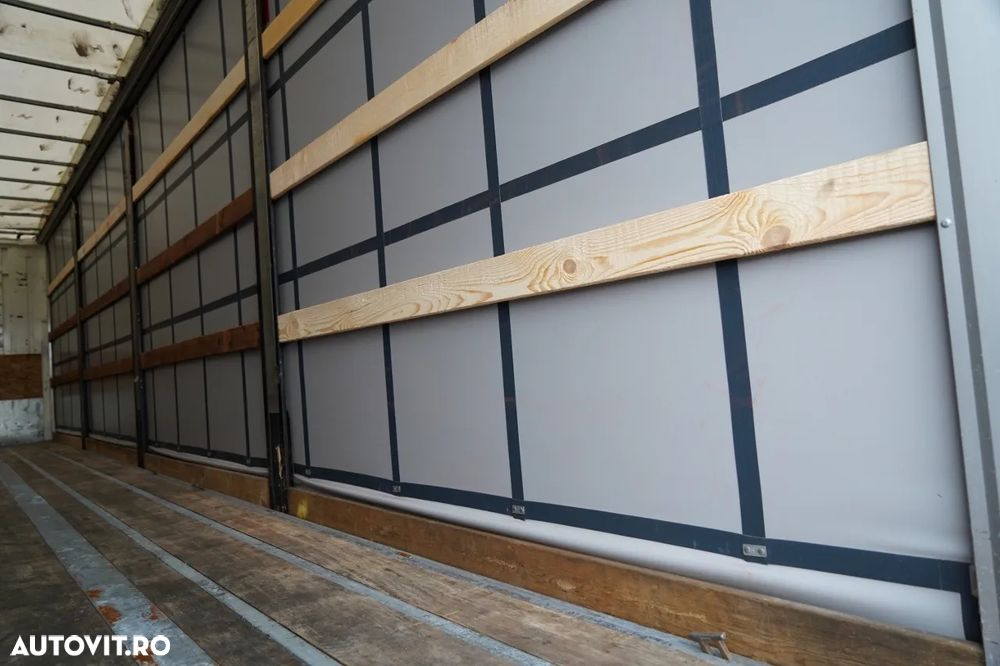 Fruehauf CITYLINER CORTINĂ / 1 AXĂ / DIRECȚIE / LUNGIME 11 M / CUREA CĂRUCIOR / PODEA REZISTENTĂ - 17