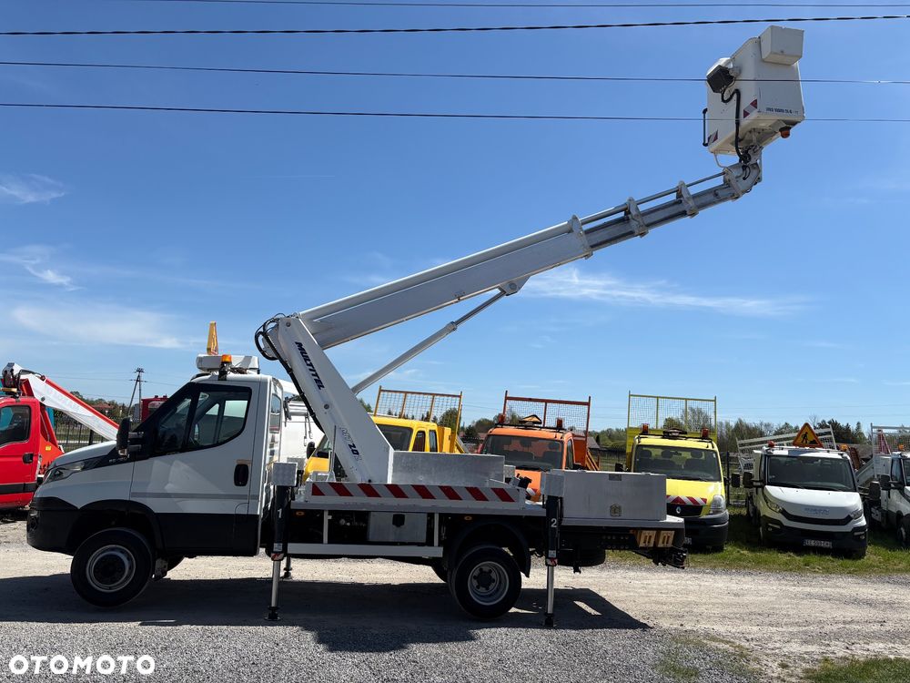Iveco DAILY 65C18 | PODNOŚNIK KOSZOWY | 20M | MULTITEL 202 DS | NOWE OPONY | KLIMA | SPROWADZONY | SUPER STAN - 3