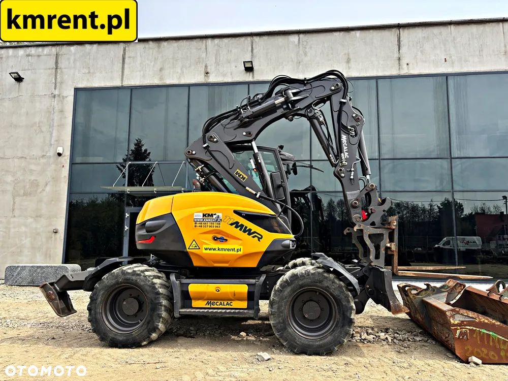 Mecalac 11 MWR KOPARKA KOŁOWA 2020r. | 9 12 LIEBHERR 311 309 TAKEUCHI 295 KOMATSU PW 98 118 - 4
