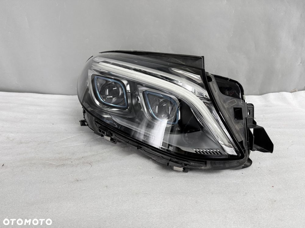 Lampa przednia prawa Mercedes-Benz GLE W166 A166 A1669061603 HYBRID - 1
