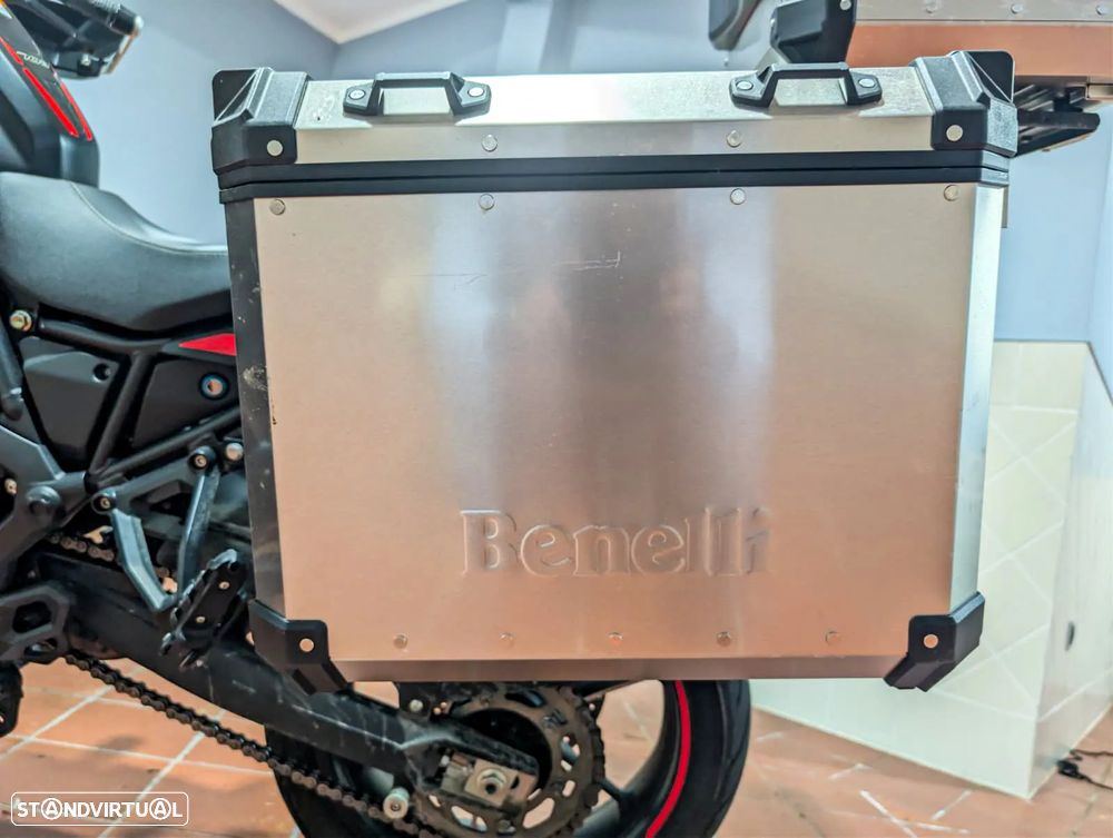 Benelli TRK 702 Malas Originais Alumínio - 14