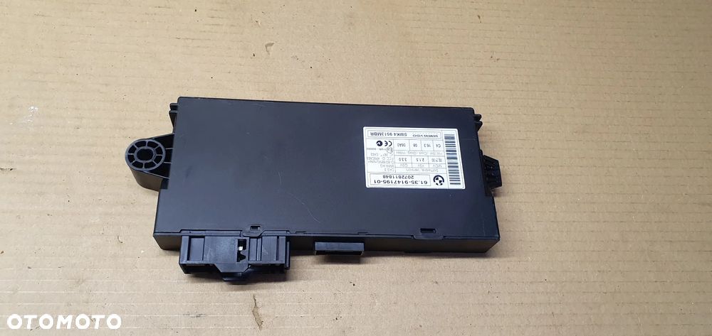 Moduł sterownik komfortu CAS BMW 3 E91 9147195 - 1