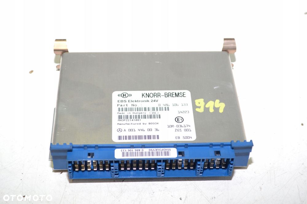 CENTRALKA STEROWNIK EBS MERCEDES ACTROS MP4 A0014460036 KNORR - 1