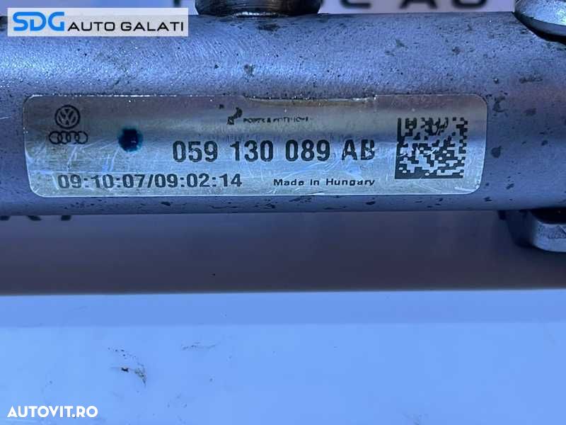 Rampa Presiune Injectoare Stanga cu Senzor Regulator Audi A4 B7 3.0 TDI V6 BKN ASB 2005 - 2008 Cod 059130089AB 059130758E - 4